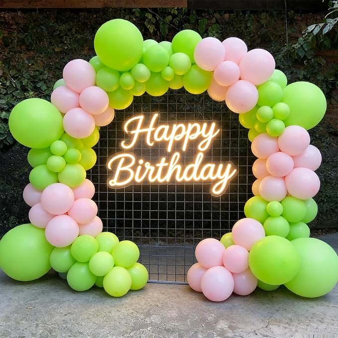 100pcs 5 Inch Small Lime Green Balloons Garland Arch Fillers | 5” Mini Light - Image 4