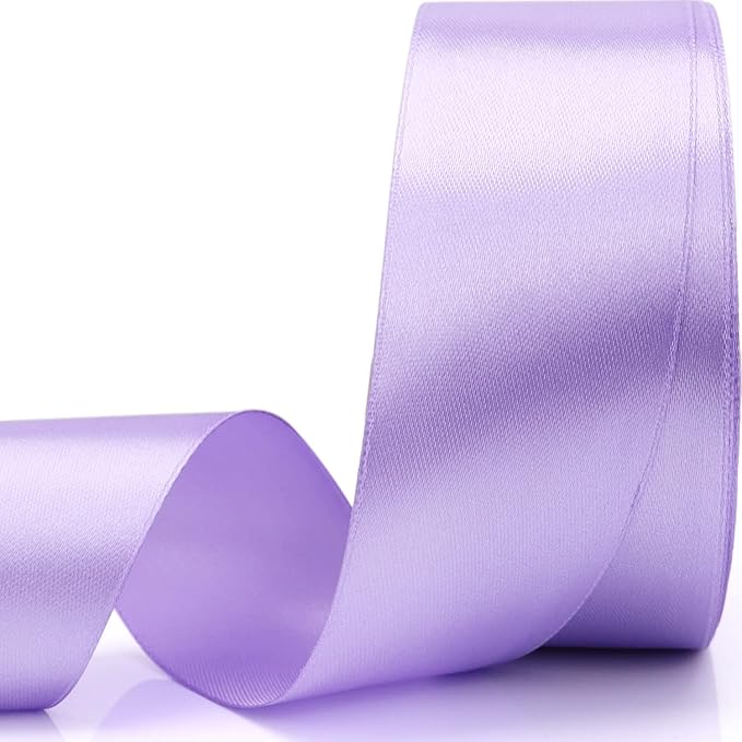 Nsilu 1-1/2 inch, Light Purple Ribbon by Nsilu