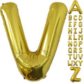 Letter Balloons Gold Party Balloon by United-UnicornsParty
