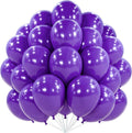 PartyWoo Dark Purple Balloons 50pcs Royal Purple Color 12 Inch | Balloons by PartyWoo