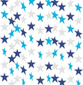 BEISHIDA 6Pcs Navy Blue and White Star Garland Decor Twinkle Paper Star by Beishida