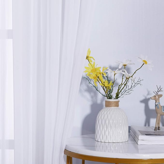 NICETOWN Sheer Curtains 63 inch Length - Image 5
