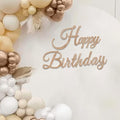 TONIFUL Happy Birthday Sign for Backdrop by TONIFUL