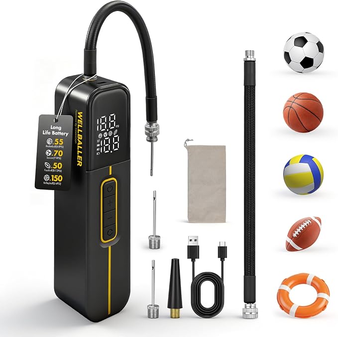 Electric Ball Pump for Sports Balls by Unknown