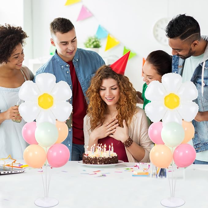 Daisy Party Balloons Stand Kit 2 Sets - Image 6