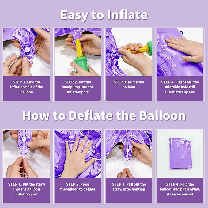 Number Balloons for Birthday Decorations - Image 2