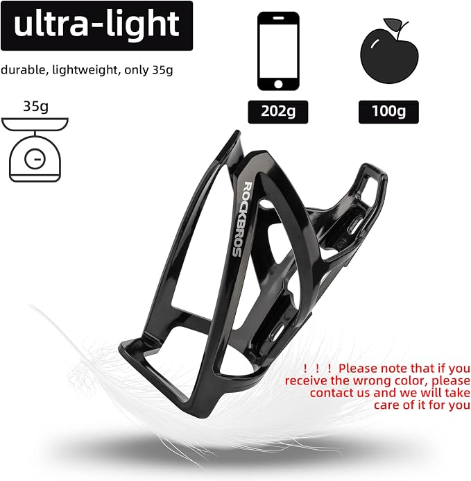 ROCKBROS Bike Water Bottle Holder Ultra-Light Bicycle Bottle Cages - Image 4