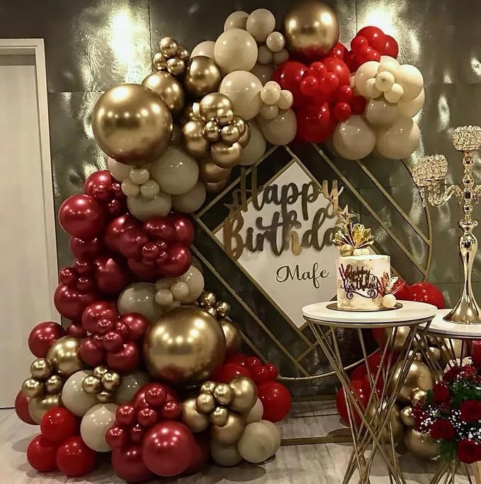 10 Inch Metallic Gold Balloons - Image 3