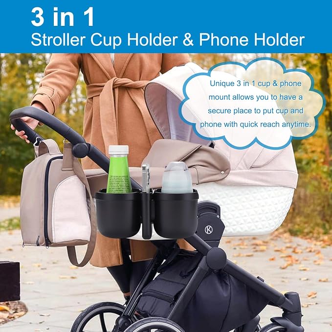 Accmor Stroller Cup Holder - Image 3