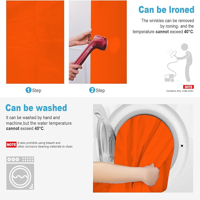 Orange Photography Backdrop for Photoshoot, 10x20 FT | Versatile Studio Photo - Image 8