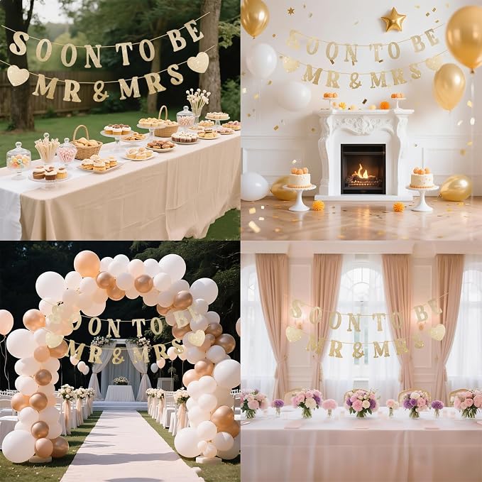 Soon To Be Mr & Mrs Sign Banner - Image 5