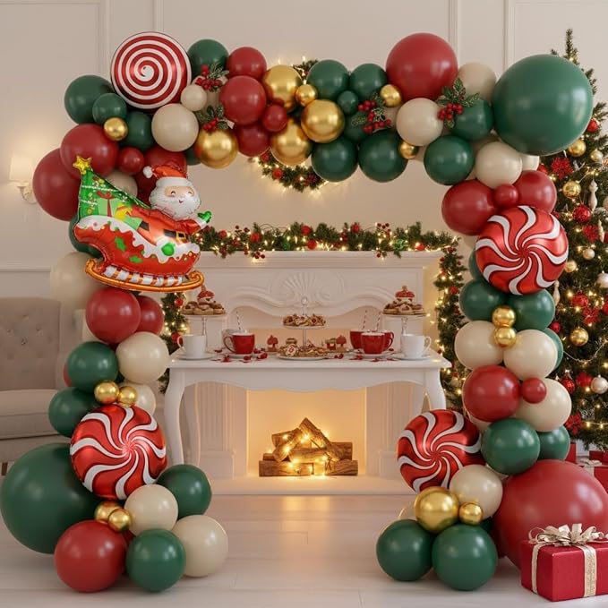 Christmas Balloon Arch Kit - Image 6