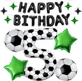 40 Inch Soccer Number 5 Balloon Set, Soccer Birthday Party Decorations | Sports by Unknown