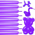 Dark Purple Long Balloons for Garland by KUULBELAballoons