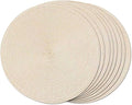 FunWheat Round Braided Placemats Set of 8 Place Mats by FunWheat