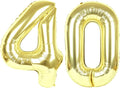 40 Balloon - Champagne Gold Birthday Number Balloons, 40 Inch Decorations | by ALPHADELTAPI