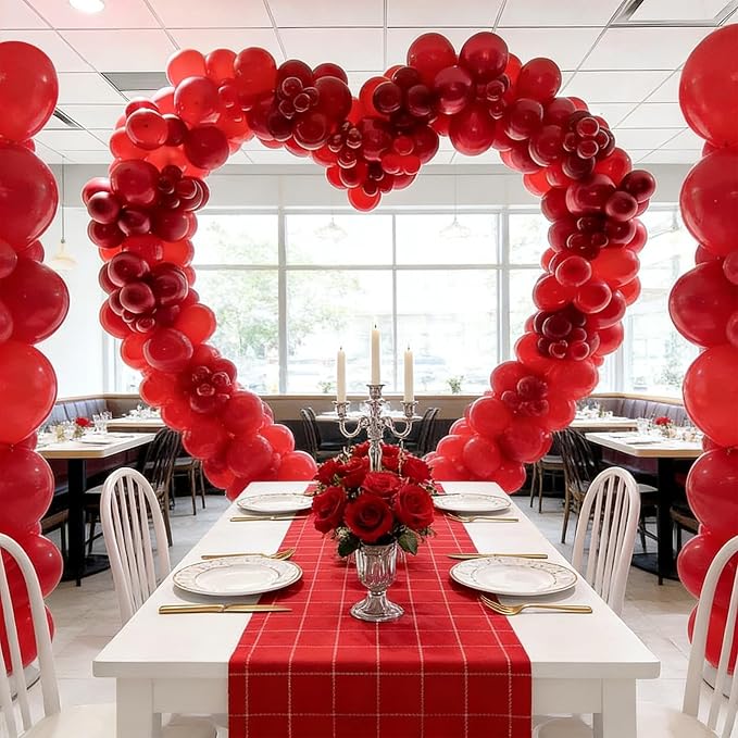 100 Pack Red Balloons 12 inch Red Latex Balloons | Valentines Day, Wedding - Image 5