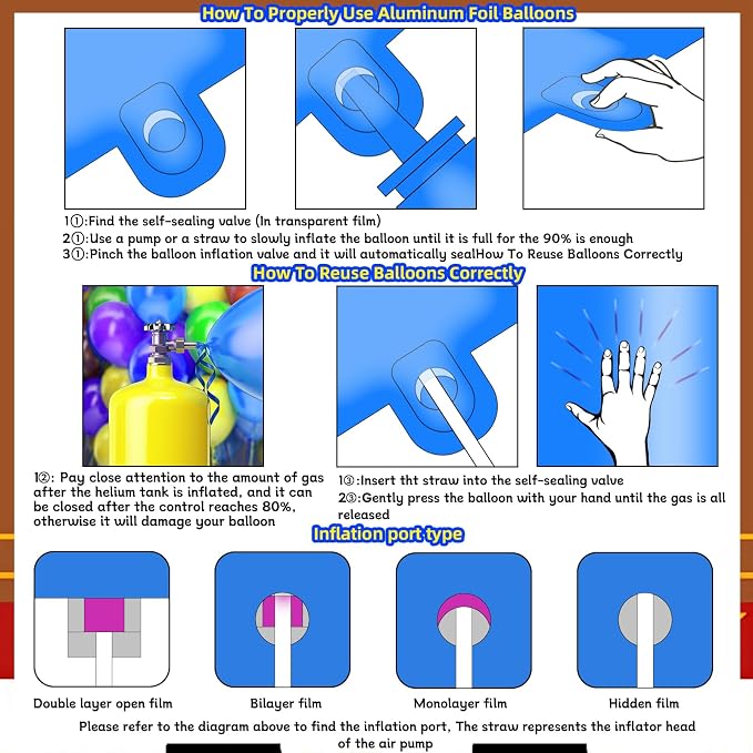 40 Inch Blue Dog Paw Birthday Balloons, Number 8 Balloons - Image 6