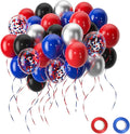 Renjiro Red and Blue Balloons by Renjiro