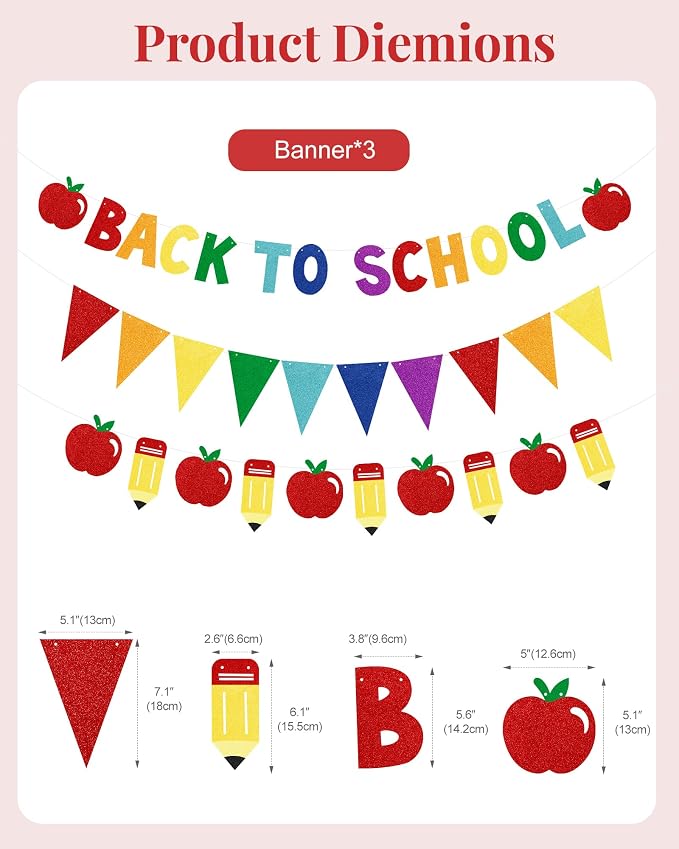 Back to School Party Decorations - Image 2