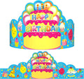 Pack of 36 Birthday Crowns for Kids by AUGTHEEP