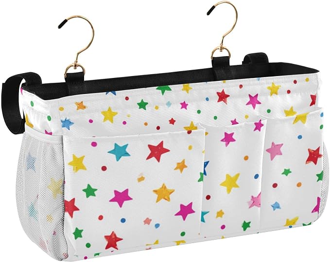 Bedside Caddy Hanging Bunk Bed Caddy Bed Organizer Hanging Pocket - Image 2