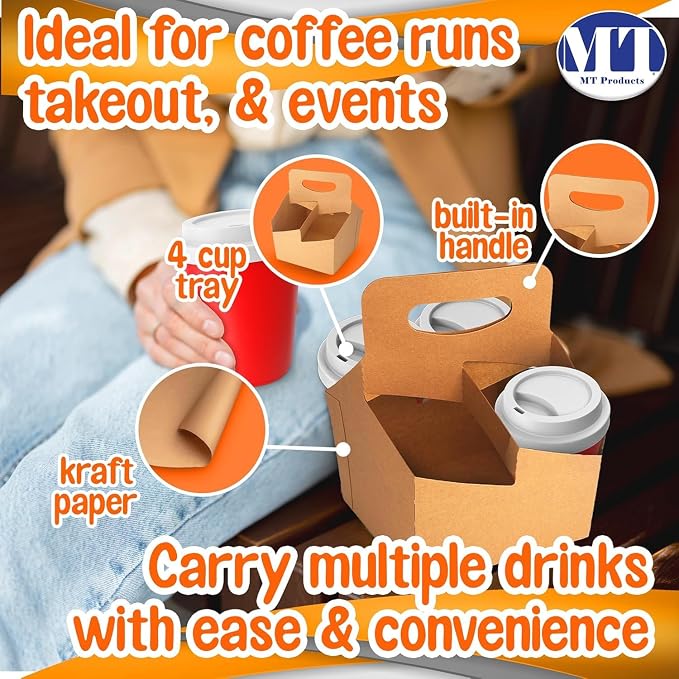 MT Products Kraft Drink Carrier - Image 4