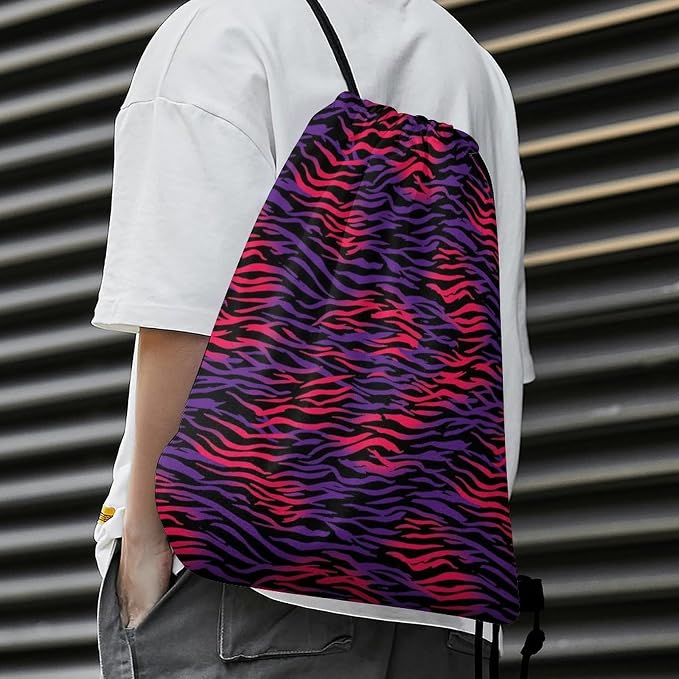 Sports Drawstring Sackpack Lightweight Backpack Waterproof - Image 5