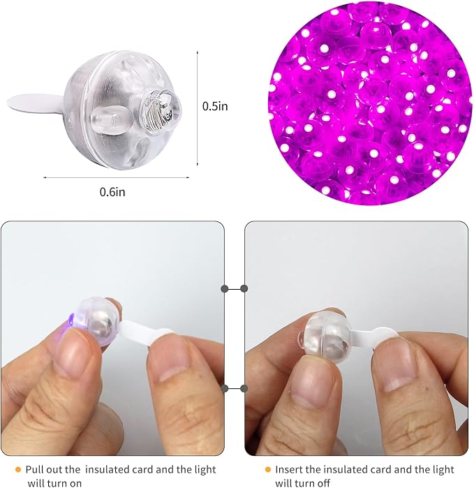 Aogist 50Pcs Balloon Lights - Image 3
