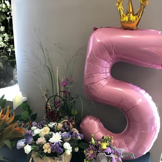 40 Inch Number 9 Balloons, Self Inflating Balloons - Image 6