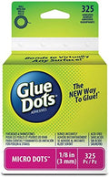 Glue Dots 174924 Clear Dot Roll, Micro .125" 325/Pkg by GlueDots