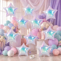 Iridescent Star Balloons, Baby Shower, Graduation, Engagement and Anniversary by BIAPIAN
