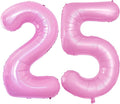 Number 25 Balloons for 25th Birthday Party Decorations, 42 Inch Jumbo Foil by GOER
