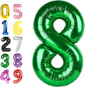 Number Balloons 40 Inch Dark Green 7 Balloon by Argthjy
