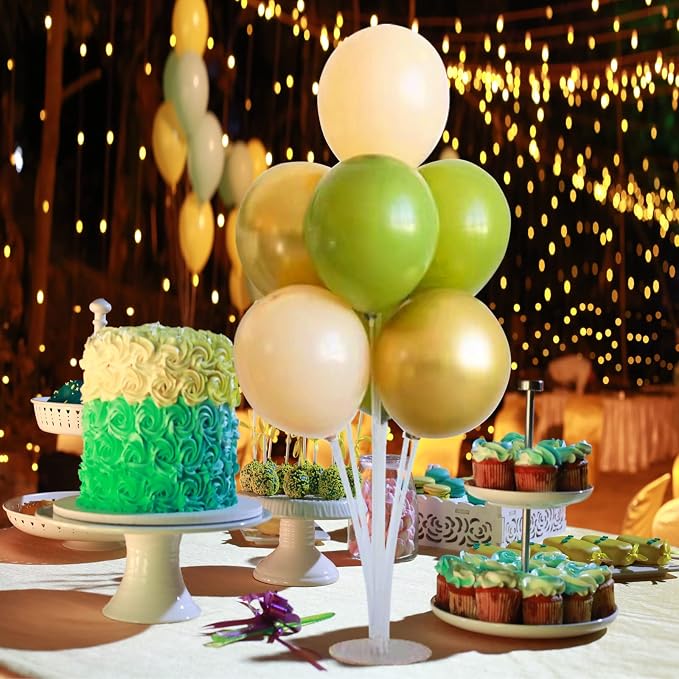 10 Sets of Balloon Stands for Table Balloon Stand Allowing Balloons To Float - Image 8