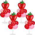 4 Sets Strawberry Party Balloon Stand Kits by Afniimyapt