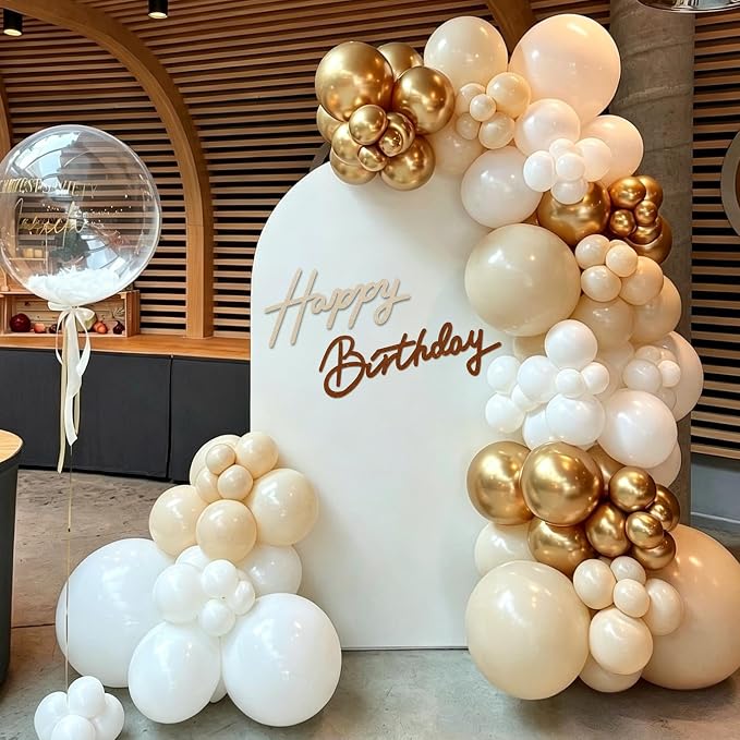 TONIFUL Happy Birthday Sign for Backdrop - Image 5