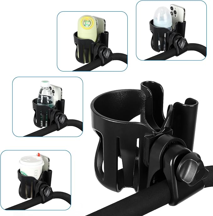 Accmor Stroller Cup Holder, Walker Wheelchair Bike Drinks Holder | Universal - Image 8