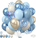 Dusty Baby Blue Balloons by Sowide