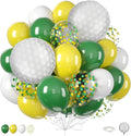 Golf Balloons, 12 Inch Green and Yellow Balloons by FunHot