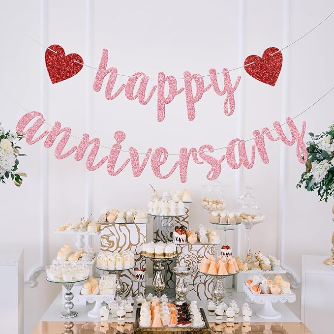 Happy Anniversary Banner, Anniversary Party Decorations, We Still Do, Happy - Image 2