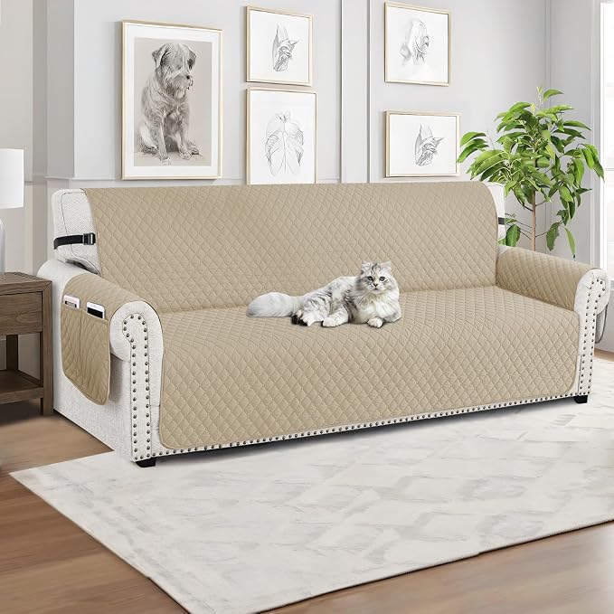 XINEAGE Oversized Sofa Cover Waterproof Couch Covers - Image 2