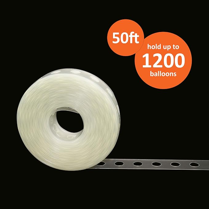 Balloon Decorations 50 Ft Strip Tape Arch Garland Streamer Ribbon Decorating - Image 3