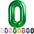 Large Number 0 Balloons Black Birthday Party Decorations by Mluchee