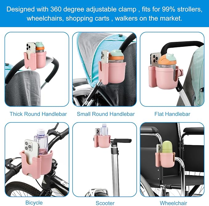 Accmor Stroller Cup Holder - Image 7