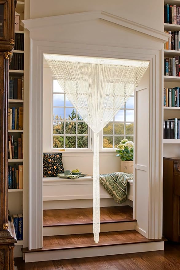 YIIBAII Door String Curtains Fringe Door Curtains - Image 7