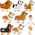 6 Pcs Walking Dogs Balloons, Dog Party Decorations, Walking Animal Balloons Dog by KINYFY