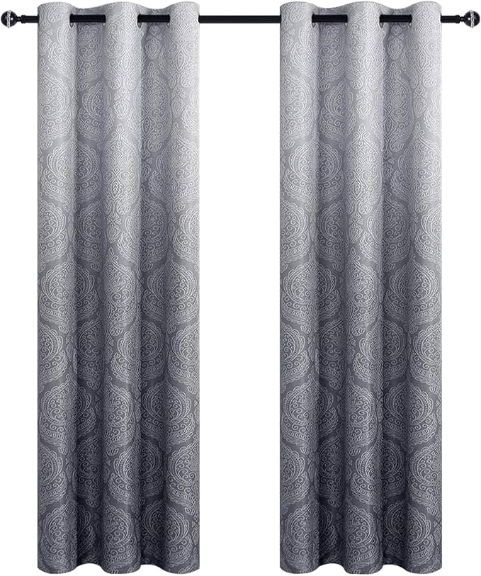 DWCN Ombre Blackout Curtains for Bedroom - Image 9