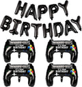 Black Happy Birthday Balloons by BSRESIN