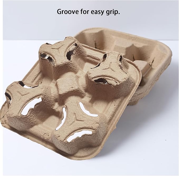 Compostable 4-Cup Drink Carrier - Image 5